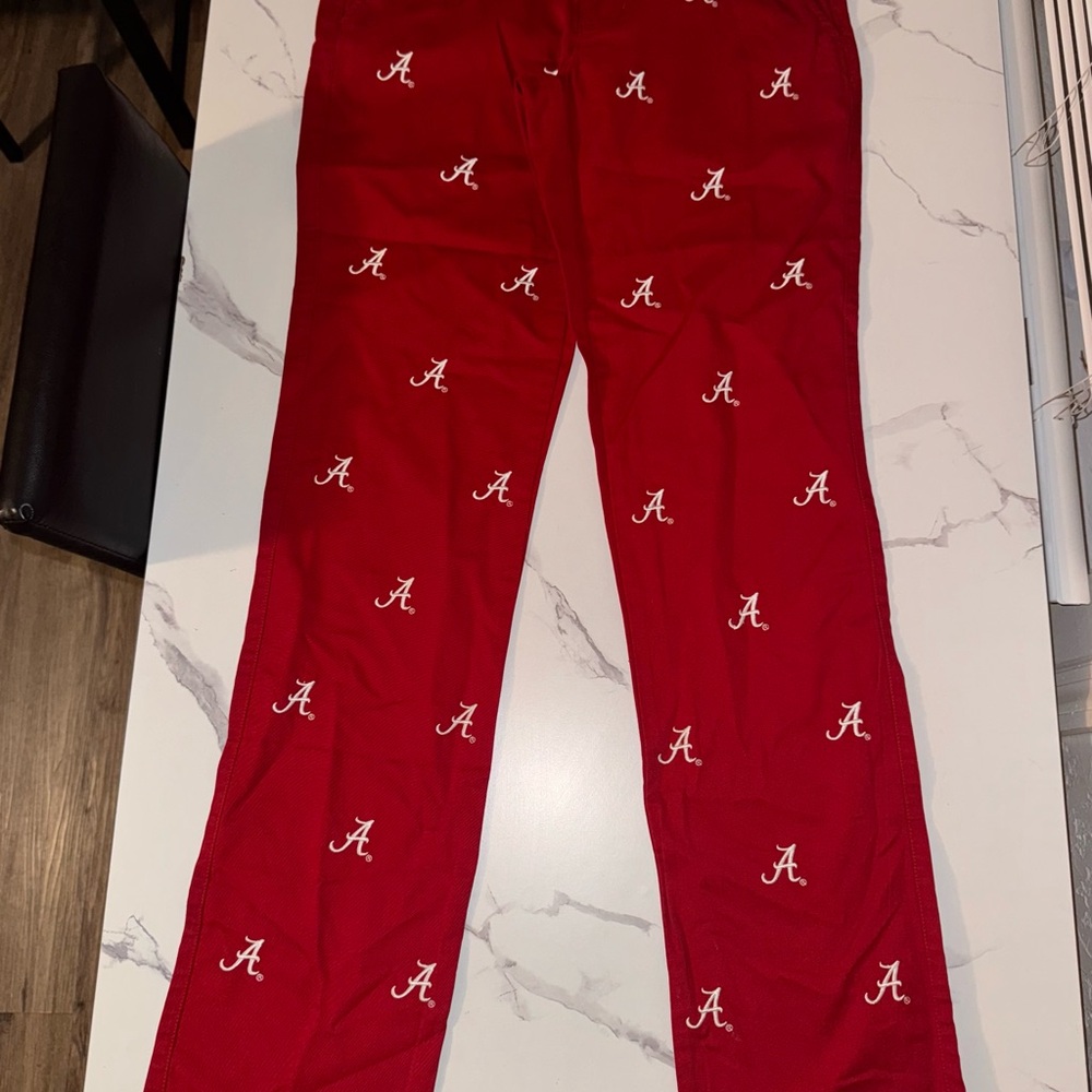 Alabama Crimson Tide “fan pants”